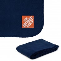 260g Anti-Pill Embroidered Fleece Throw Blanket 50” x 60”