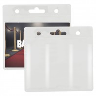 Blank Clear ID/Badge Holder 5Wx5H