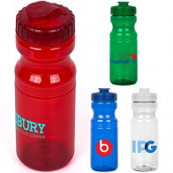 24oz. Eco PolyClear Bottle with Flip-Top Lid