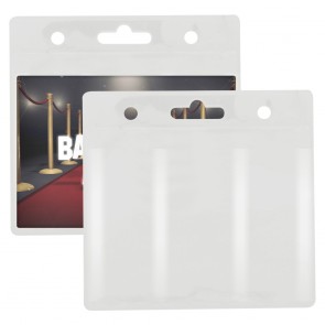 Blank Clear ID/Badge Holder 5Wx5H