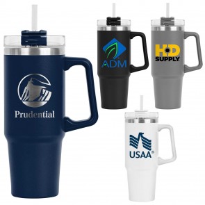 Little Hippo Mug & Straw Lid w/ Twist Closure | 30oz.