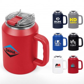 Rhino Mug & Straw Lid with Locking Flip Closure 50oz